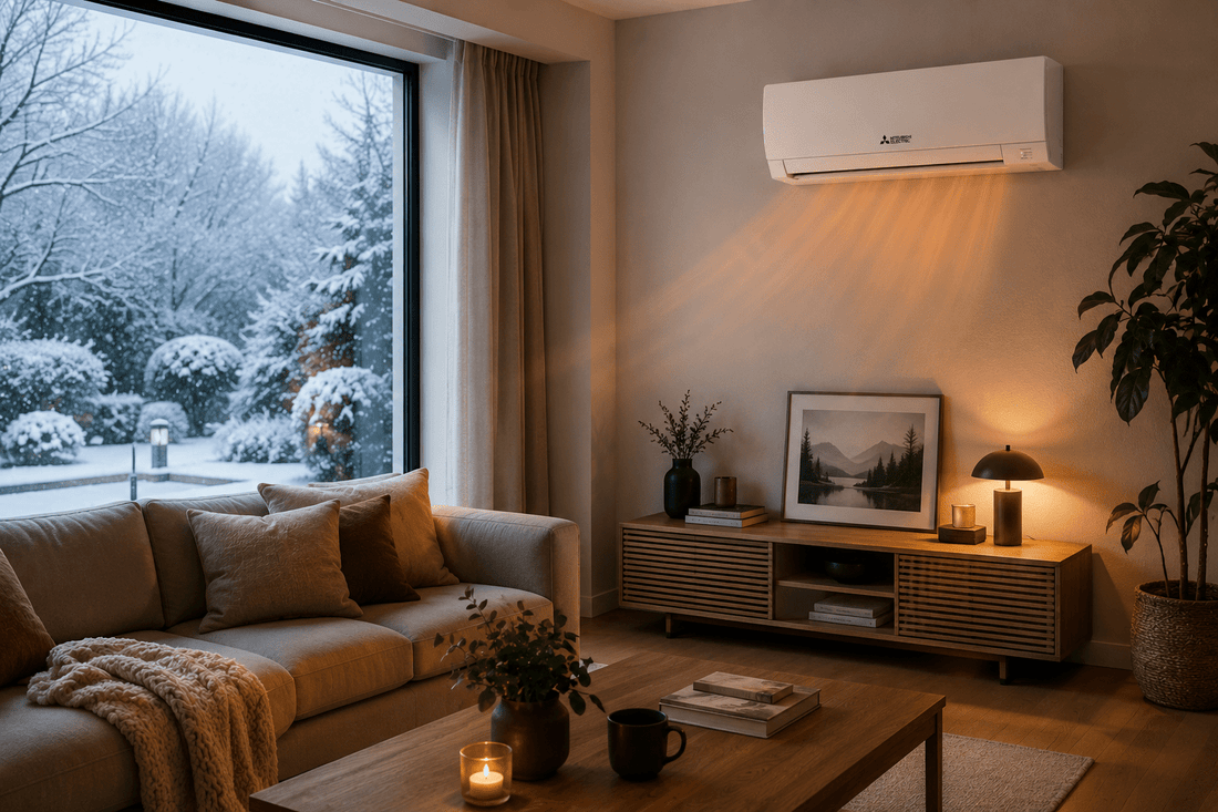 Effizient heizen im eiskalten Winter: Wie moderne Klimaanlagen als Wärmepumpe das Eigenheim warmhalten - Ingo Brunken GmbH